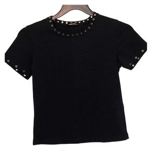 Tammy Mars Women's Short Sleeve Blouse Size L